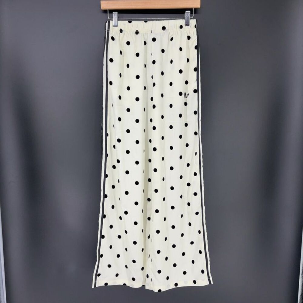adidas Polka Dot Track Pants in Stone - Picture 1 of 6